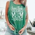 Living That Baseball Mom Life Sporty Humor Comfort Colors Tank Top Violet