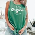 Living That Baseball Mom Life Team Raglan Baseball Tee Comfort Colors Tank Top Violet