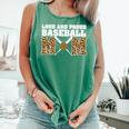 Loud And Proud Baseball Mom Leopard Mama Loves Comfort Colors Tank Top Violet Loud And Proud Baseball Mom Leopard Mama Loves Comfort Colors Tank Top Violet