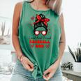 Loud And Proud Baseball Mom Messy Bun Leopard Mother Day Comfort Colors Tank Top Violet Loud And Proud Baseball Mom Messy Bun Leopard Mother Day Comfort Colors Tank Top Violet