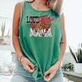 Loud Proud Mama Baseball Mom Comfort Colors Tank Top Violet Loud Proud Mama Baseball Mom Comfort Colors Tank Top Violet