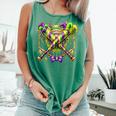 Mardi Gras Baseball Jester Hat New Orleans Men Women Kid Comfort Colors Tank Top Violet Mardi Gras Baseball Jester Hat New Orleans Men Women Kid Comfort Colors Tank Top Violet