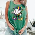 Mardi Gras Ice Cream Drip Baseball Carnival Party Mask Boys Comfort Colors Tank Top Violet Mardi Gras Ice Cream Drip Baseball Carnival Party Mask Boys Comfort Colors Tank Top Violet