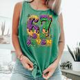 Mardi Gras Six Seven Baseball Drip Number 6 7 Meme Comfort Colors Tank Top Violet Mardi Gras Six Seven Baseball Drip Number 6 7 Meme Comfort Colors Tank Top Violet
