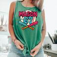 Mason 67 Ice Cream Drip Baseball Meme Graphics Comfort Colors Tank Top Violet
