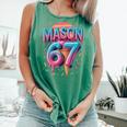 Mason 67 Meme Ice Cream Baseball Drip Comfort Colors Tank Top Violet Mason 67 Meme Ice Cream Baseball Drip Comfort Colors Tank Top Violet