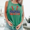 Mawmaw Rookie Of Year 1st Birthday Baseball Theme Matching Comfort Colors Tank Top Violet
