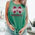 Mississippi State Baseball Bulldogs NCAA MS16 Comfort Colors Tank Top Violet Mississippi State Baseball Bulldogs NCAA MS16 Comfort Colors Tank Top Violet