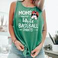Moms Against White Baseball Pants For a Baseball Mom Comfort Colors Tank Top Violet Moms Against White Baseball Pants For a Baseball Mom Comfort Colors Tank Top Violet
