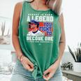 Nobody Is Born A Legend Pete Crow Armstrong Chicago Baseball Comfort Colors Tank Top Violet