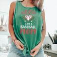 I Am Not a Regular Mom I Am a Baseball Mom Comfort Colors Tank Top Violet
