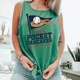 Pat's Pocket Pancakes Flag Baseball On Pancake Comfort Colors Tank Top Violet Pat's Pocket Pancakes Flag Baseball On Pancake Comfort Colors Tank Top Violet
