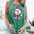 Pink Ribbon Baseball Breast Cancer Awareness Comfort Colors Tank Top Violet Pink Ribbon Baseball Breast Cancer Awareness Comfort Colors Tank Top Violet