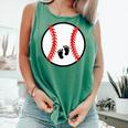 Pregnant Baseball Mom Pregnancy Announcement Baby Feet Belly Comfort Colors Tank Top Violet Pregnant Baseball Mom Pregnancy Announcement Baby Feet Belly Comfort Colors Tank Top Violet