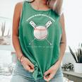 PROUD BASEBALL MOM Comfort Colors Tank Top Violet