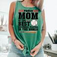 Proud Mom Of An Awesome Baseball Baseball Mom Comfort Colors Tank Top Violet Proud Mom Of An Awesome Baseball Baseball Mom Comfort Colors Tank Top Violet