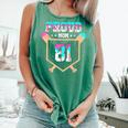 Proud Mom Baseball Player Number 81 Ice Cream Drip Comfort Colors Tank Top Violet Proud Mom Baseball Player Number 81 Ice Cream Drip Comfort Colors Tank Top Violet