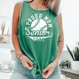 Proud Mom Senior 2024 Baseball Mom Proud Baseball Mom 2024 Comfort Colors Tank Top Violet