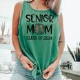 Proud Senior Baseball Mom Senior 2024 Class Leopard Game Day Raglan Baseball Tee Comfort Colors Tank Top Violet