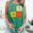 Retro Style Baseball Lover Playing Men Women Kids Baseball Comfort Colors Tank Top Violet