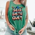 SEIS Siete Guey Baseball Drip Mexico Spanish 67 Slang Boys Comfort Colors Tank Top Violet SEIS Siete Guey Baseball Drip Mexico Spanish 67 Slang Boys Comfort Colors Tank Top Violet