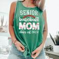 Senior Baseball Mom Class Of 2024 Baseball Senior Night Comfort Colors Tank Top Violet