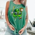 Shamrock Lucky Clover Baseball Patricks Day Family Matching Comfort Colors Tank Top Violet Shamrock Lucky Clover Baseball Patricks Day Family Matching Comfort Colors Tank Top Violet