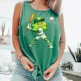 Shamrock Playing Baseball St Patricks Day Men Boys Kid Comfort Colors Tank Top Violet Shamrock Playing Baseball St Patricks Day Men Boys Kid Comfort Colors Tank Top Violet