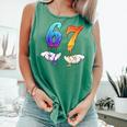 Six Seven Ice Cream Drip Cool Meme 67 Number Baseball Comfort Colors Tank Top Violet Six Seven Ice Cream Drip Cool Meme 67 Number Baseball Comfort Colors Tank Top Violet
