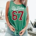 Six Seven Meme Boys Girls Kids 67 Baseball Jersey Comfort Colors Tank Top Violet