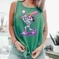 Skeleton Baseball Drip Boys Youth Kids Halloween Comfort Colors Tank Top Violet Skeleton Baseball Drip Boys Youth Kids Halloween Comfort Colors Tank Top Violet