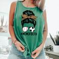 Soccer Baseball Mom Of Both Messy Bun Leopard Mother's Day Comfort Colors Tank Top Violet Soccer Baseball Mom Of Both Messy Bun Leopard Mother's Day Comfort Colors Tank Top Violet