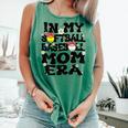 In My Softball Baseball Mom Era Retro Groovy Mom Of Both Comfort Colors Tank Top Violet In My Softball Baseball Mom Era Retro Groovy Mom Of Both Comfort Colors Tank Top Violet