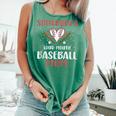 Somebody’s Loud Mouth Baseball Mom Comfort Colors Tank Top Violet