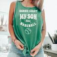 My Son Has Baseball Baseball Mom Mother's Day Sports Retro Comfort Colors Tank Top Violet My Son Has Baseball Baseball Mom Mother's Day Sports Retro Comfort Colors Tank Top Violet