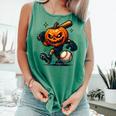 Spooky Halloween Scary Pumpkin Baseball Player Witchy Vibes Comfort Colors Tank Top Violet Spooky Halloween Scary Pumpkin Baseball Player Witchy Vibes Comfort Colors Tank Top Violet