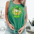 St Patrick Day Baseball Drip Ice Cream Baseball Home Plate Comfort Colors Tank Top Violet