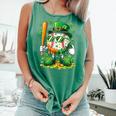 St Patricks Day Baseball Ice Cream Baseball Player Cartoon Comfort Colors Tank Top Violet St Patricks Day Baseball Ice Cream Baseball Player Cartoon Comfort Colors Tank Top Violet