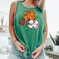 St Patricks Day Shamrock Basketball Baseball Men Boys Kids Comfort Colors Tank Top Violet