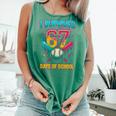 I Survived 67 Days Of School Baseball Drip Six Seven Meme Comfort Colors Tank Top Violet