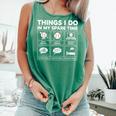 Things I Do Spare Time Baseball Player Men Women Kids Comfort Colors Tank Top Violet Things I Do Spare Time Baseball Player Men Women Kids Comfort Colors Tank Top Violet