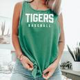 Tigers Baseball Inspired Comfort Colors Tank Top Violet Tigers Baseball Inspired Comfort Colors Tank Top Violet
