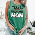 Travel Baseball Mom Sports Mom Baseball Mama Comfort Colors Tank Top Violet