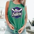 Ultimate Ballers Baseball Comfort Colors Tank Top Violet