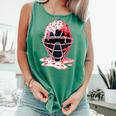 Valentine Baseball Catcher Mask Ice Cream Drip Tee For Boys Comfort Colors Tank Top Violet Valentine Baseball Catcher Mask Ice Cream Drip Tee For Boys Comfort Colors Tank Top Violet