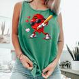 Valentine Baseball Heart Sports Love Valentines Day Boys Comfort Colors Tank Top Violet