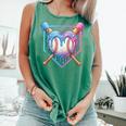 Valentines Baseball Heart Dripping Ice Cream Gen Z Alpha Comfort Colors Tank Top Violet Valentines Baseball Heart Dripping Ice Cream Gen Z Alpha Comfort Colors Tank Top Violet