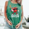 Valentines Bruh Red Heart Playing Baseball Men Boys Kids Comfort Colors Tank Top Violet Valentines Bruh Red Heart Playing Baseball Men Boys Kids Comfort Colors Tank Top Violet