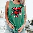 Valentines Day Baseball Heart Bat Sunglasses Men Boys Kids Comfort Colors Tank Top Violet Valentines Day Baseball Heart Bat Sunglasses Men Boys Kids Comfort Colors Tank Top Violet