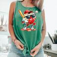 Valentines Day Heart Baseball Drip Ice Cream Boys Kids Men Comfort Colors Tank Top Violet